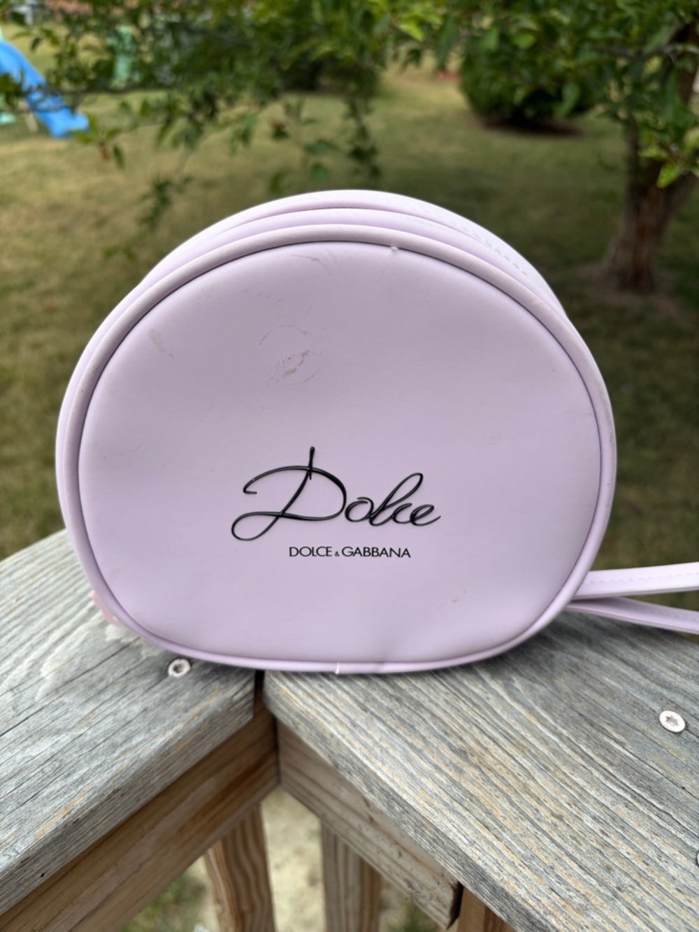 Dolce & Gabbana Pastel Lilac wristlet